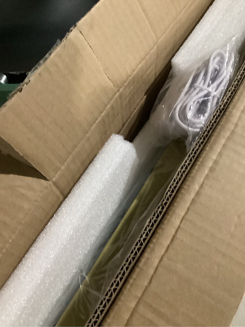 Condition photo showing Good Condition for Hasipu Vanity Mirror with Lights, 23" x 18" LED Makeup Mirror, Lighted Makeup Mirror with Dimmable 3 Modes, Touch Screen Control Vanity Mirror Square Gold Gold 23"L x 18"W