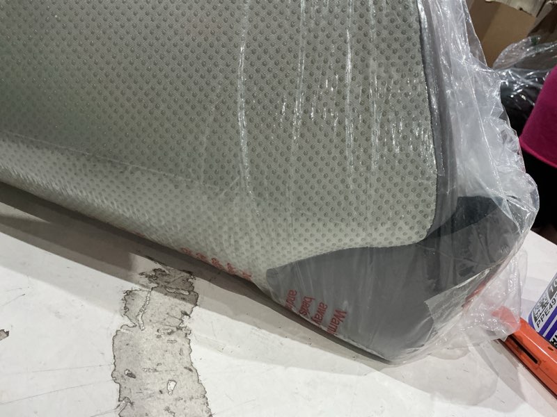 Condition photo showing Good Condition for office chair cushion, large breathable ergonomic seat cushion – pressure relief for tailbone/sciatica/back pain from long sitting, memory foam pad for desk chairs, office chairs & long trips 20*16*5.8