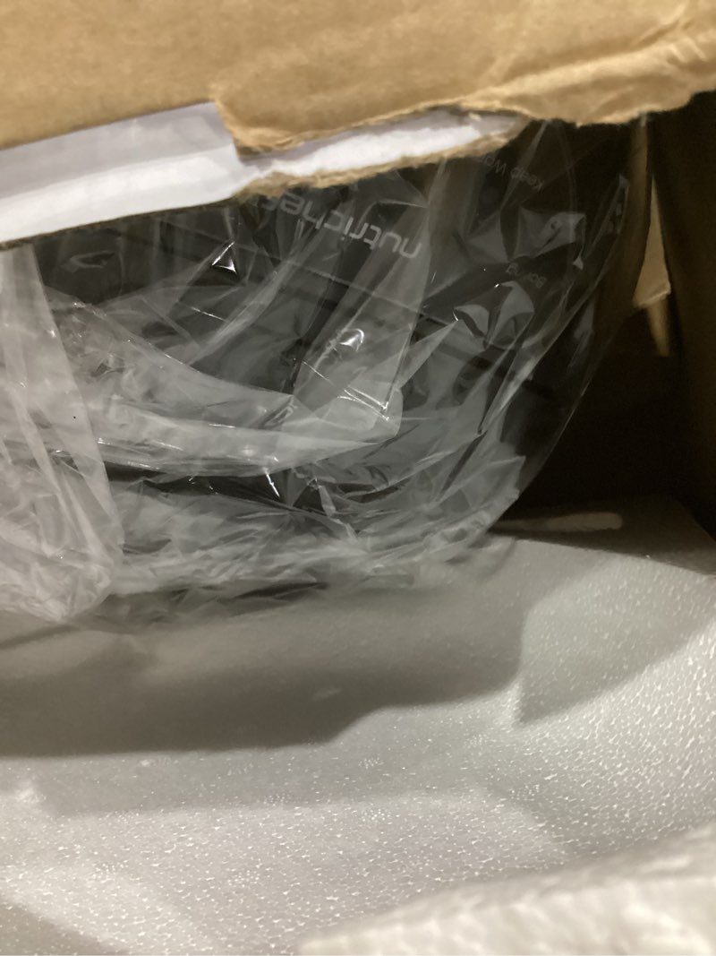 Condition photo showing Good Condition for (Box damaged)  NutriChef 5.2 Qt Electric Water Kettle, Portable, Quick Heating, 5 Liter Digital Kettle with 5 Temperature Settings, Safety Lock, Stainless Steel, 3 Dispensing Options, 8.46\" x 11.2\" x 16.5\" 5.3 Quarts