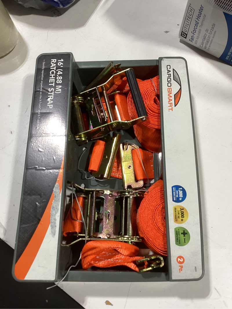 Condition photo showing Good Condition for 2-Pack Ratchet Strap for Tracks