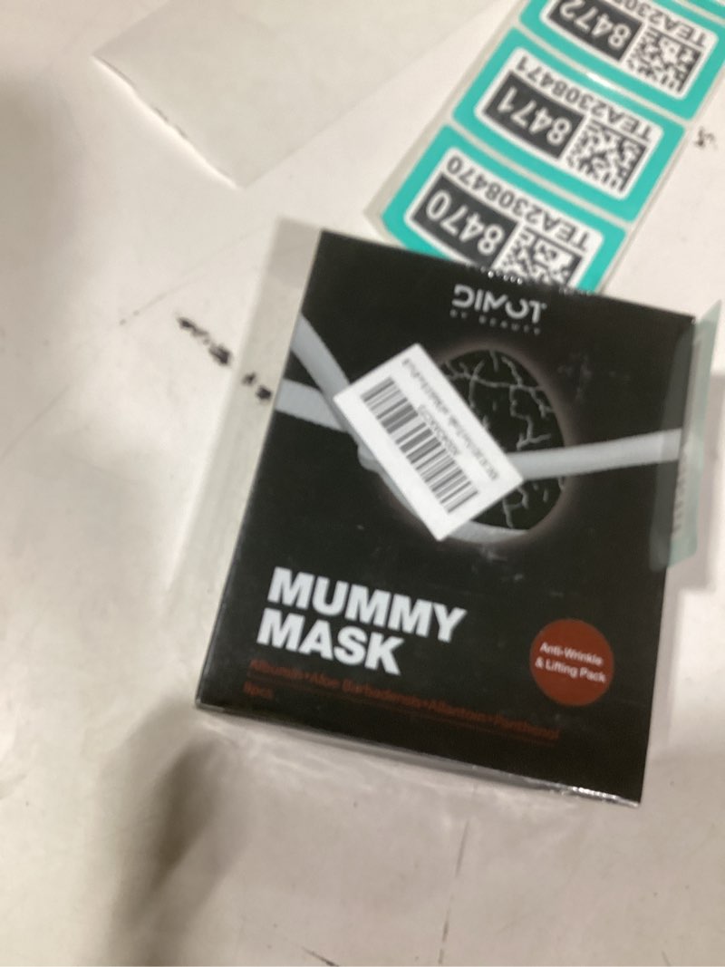 Condition photo showing New/Like New for 2025 New Zombie Facial Mask, Hydrating Skincare Face Mask, Pore Tightening & Lifting Deep Cleansing Clay Mud Mask(1 Box 8Pcs) B