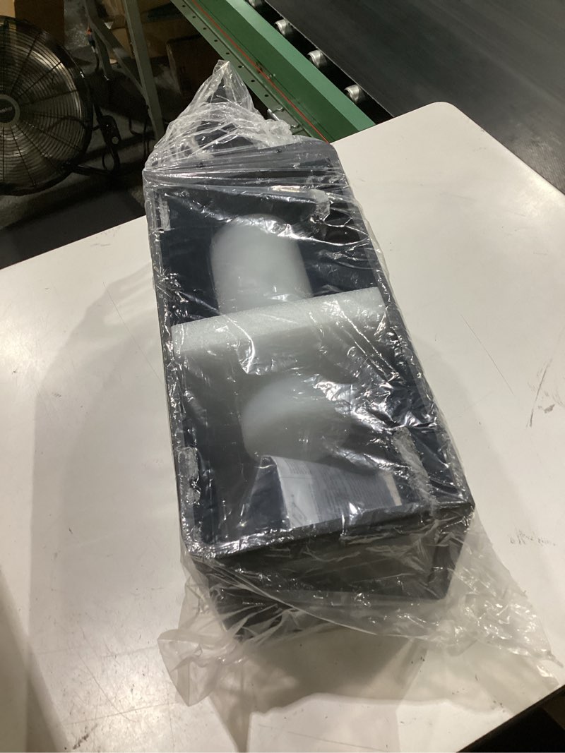 Condition photo showing New/Like New for outdoor solar lanterns waterproof with ip65, led smart outdoor floor lamp, dimmable floor lamps with remote brightness & timer control, solar powered outside lantern dusk to dawn for patio medium-16.93"h