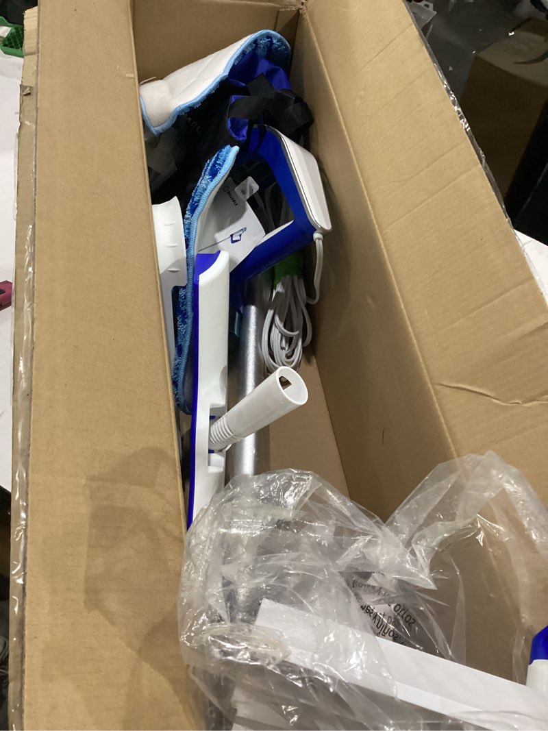 Condition photo showing Good Condition for reliable pronto plus 300cs 2-in-1 steam cleaner with fast heat-up, long steam time, 1200w steam mop for grout, hardwood, tile, laminate floor cleaning with 14-piece accessory kit