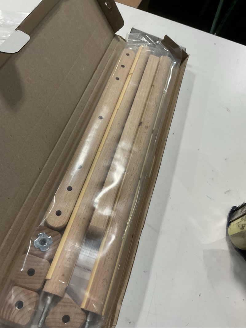 Condition photo showing Good Condition for needlepoint embroidery tapestry scroll frame made of organic beech, wooden cross stitch frame, needlepoint holder, stitching frame (11.8" ? 15.7")