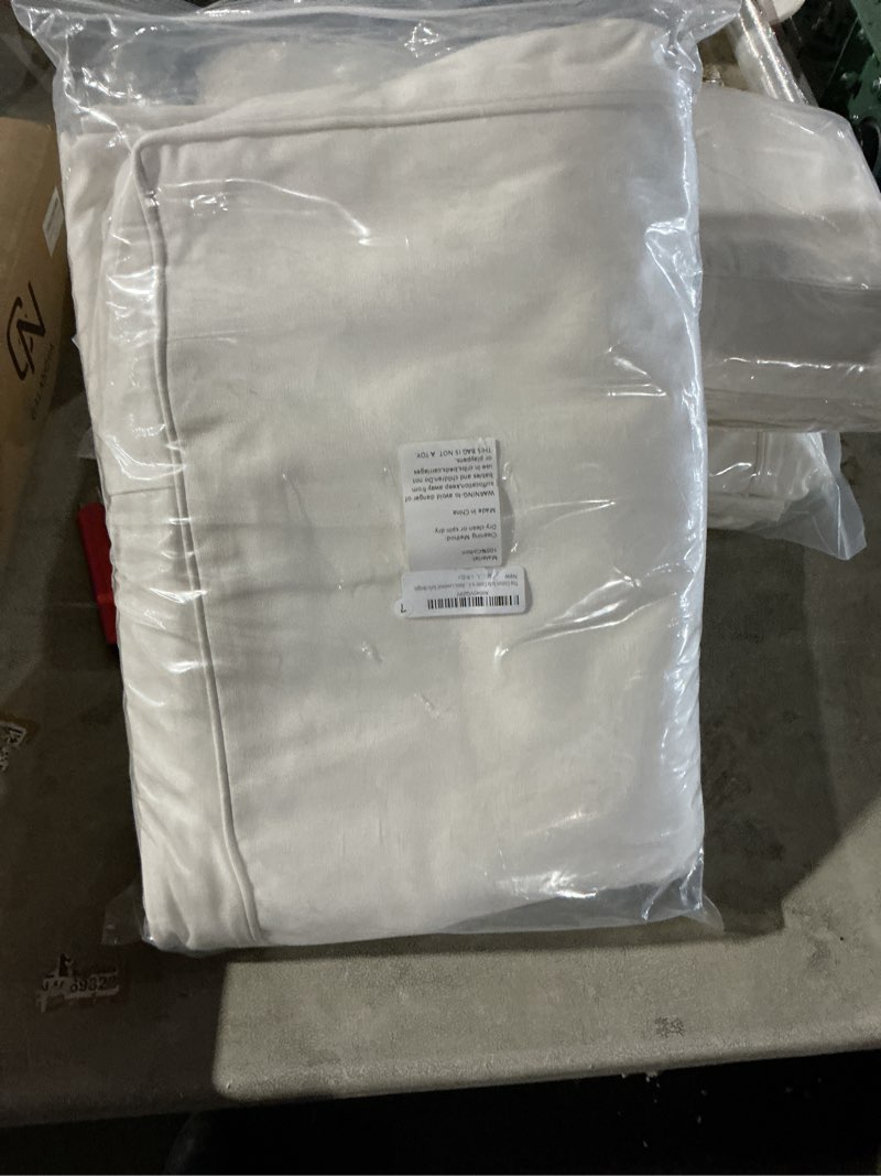 Condition photo showing Good Condition for The Cotton Sofa Cover is 2 Seat Sofa Slipcover Replacement Compatible with Pottery Barn PB Basic Loveseat Sofa (Beige)