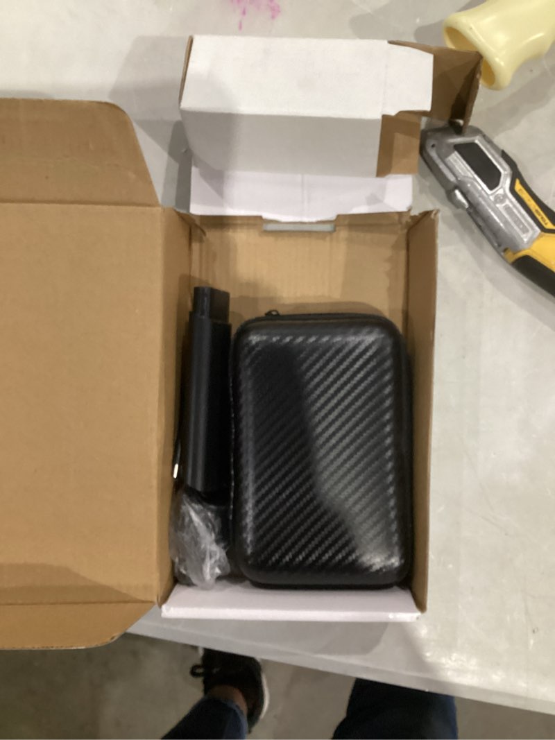 Condition photo showing As Is for Compressed Air Duster – 180000RPM Cordless Electric Air Blower with Stepless Adjustment, Powerful Brushless Motor, Rechargeable Air Duster for Computer, Keyboard, Car, Home & Outdoor Cleaning ZGW-713AL