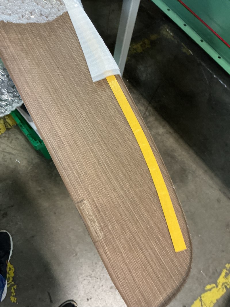 Condition photo showing Good Condition for real wood prime dashboard cover compatible with tesla 2024 refresh highland model 3 2025 2026 + juniper y accessories luxurious hand selected wood wrap kit open pore finish (original wood)