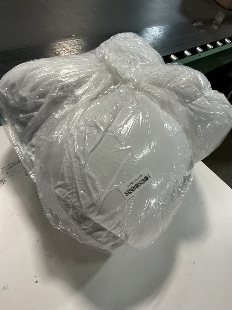 Condition photo showing Good Condition for Amazon Basics Body Pillow Pillowcase with Zipper, 100% Cotton Hypoallergenic, Pillow Protector, White (55 x 21 Inches), Pillows Not Included