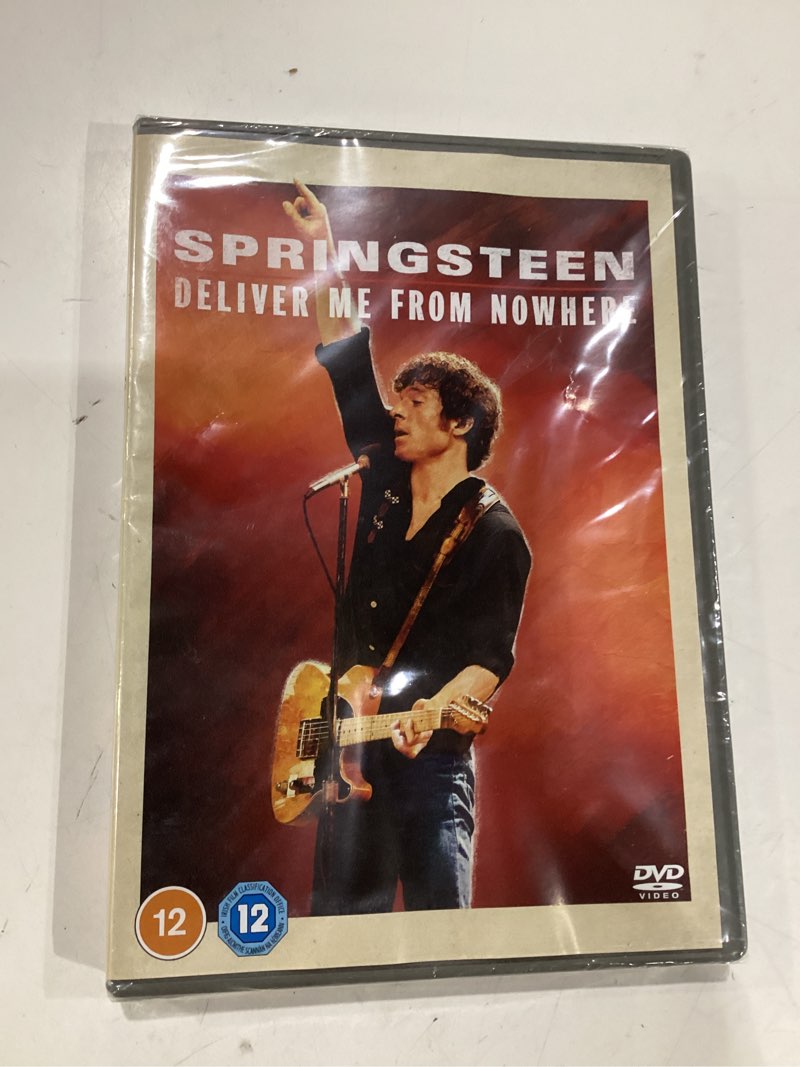 Condition photo showing New/Like New for springsteen: deliver me from nowhere
