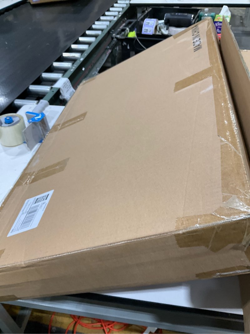 Condition photo showing New/Like New for Metal Freestanding Dog Gate Outdoor-4 Panels with Door, Extra Wide Foldable Pet Fence with Pet Monitor Adapter, 32'' Height Tall Dog Gate for Doorways, Stairs, Hallways, Yard, Indoor