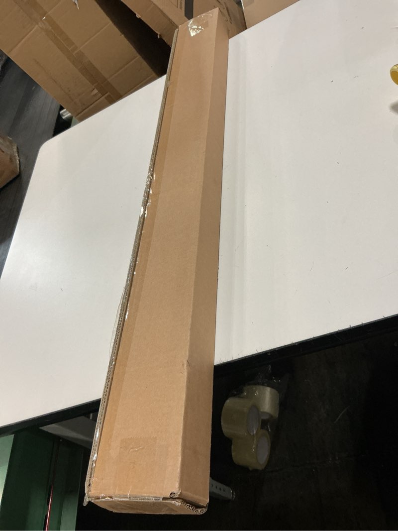 Condition photo showing New/Like New for Changshade Cordless Cellular Shades, Blackout Honeycomb Shades for Windows, Pull Down Pleated Blinds, Easy to Install for Indoor Windows and French Doors,34" W x 64" H, White Blackout White 34"W x 64"H