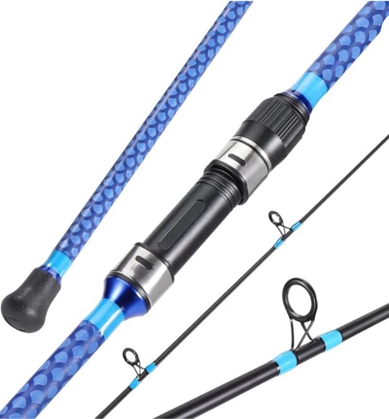 sougayilang surf fishing rod carbon 3 piece spinning fishing rod 9'/10'/11'/12'for travel
