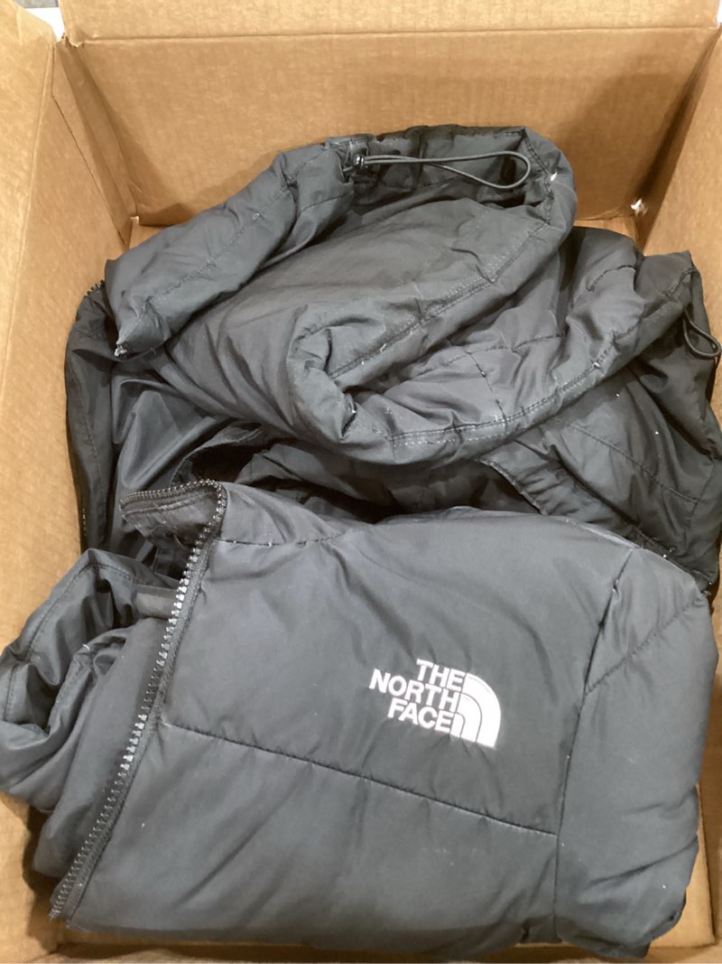Condition photo showing Good Condition for THE NORTH FACE Women's Aconcagua Parka | Wind Resistant, Water Repellent, 600 Fill Waterfowl Down Insulation Medium Tnf Black