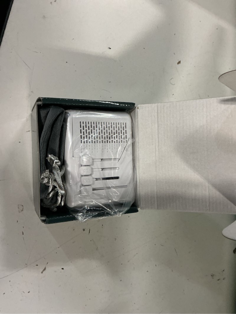 Condition photo showing Good Condition for power converter adapter combo, specially for hair dryers, 220v to 110v voltage converter with ac sockets, 2 usb c & 2 usb a ports, compact voltage converter us to europe(white)