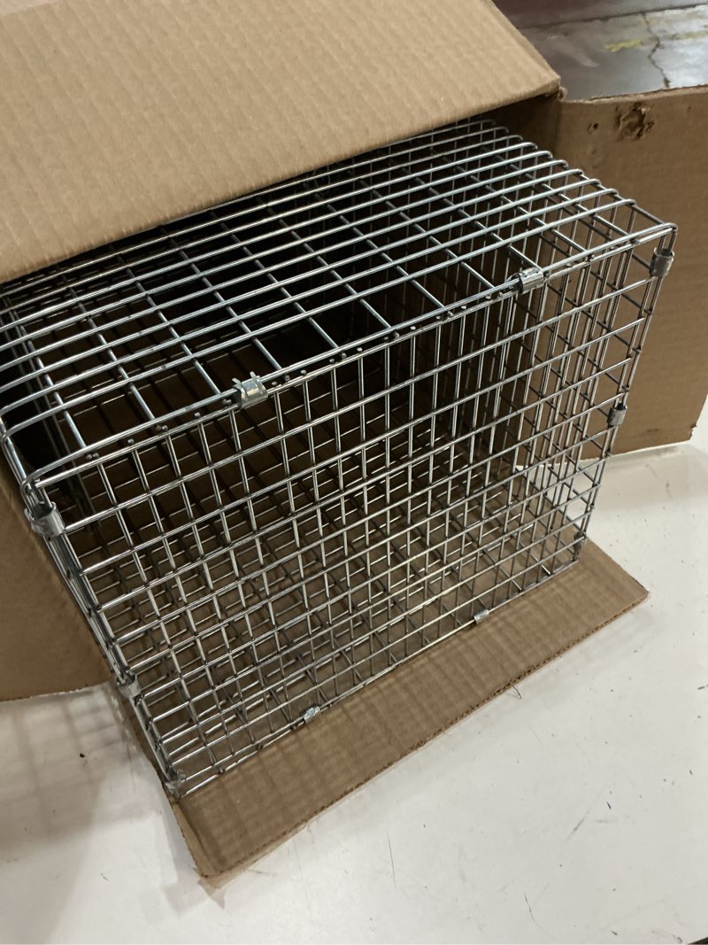 Condition photo showing Good Condition for havahart large 1-door live animal trap for raccoons, cats, bobcats, beavers | heavy duty humane catch and release cage trap for outdoor pest control, 1079sr