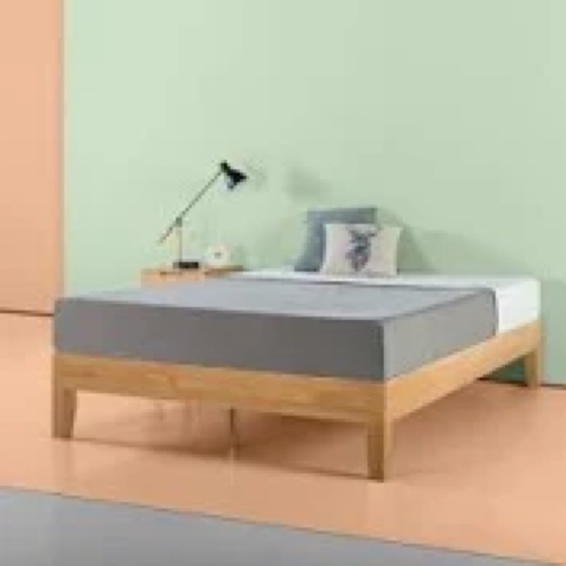 Aristia Solid Wood Platform Bed  king size.