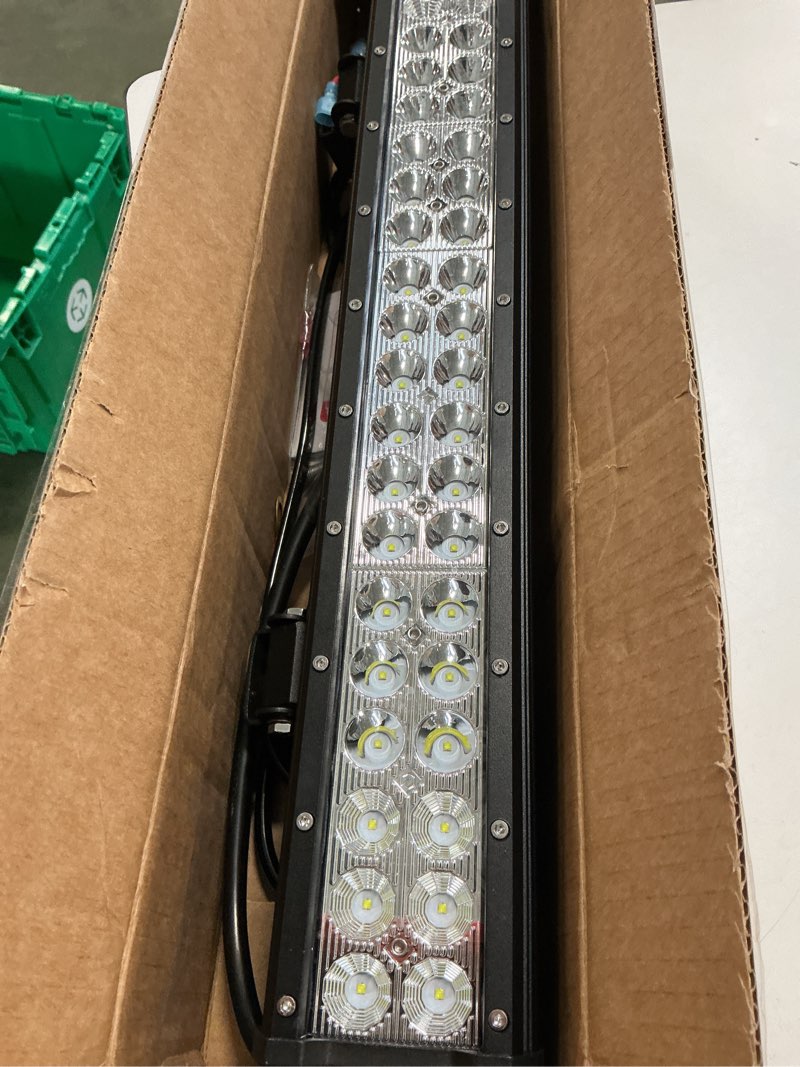 Condition photo showing Good Condition for Nilight - ZH006 LED Light Bar 20 Inch 126W Spot Flood Combo Led Off Road Lights with 16AWG Wiring Harness Kit-One Lead, 2 Years Warranty 20Inch 126W Lights + Wiring Harness