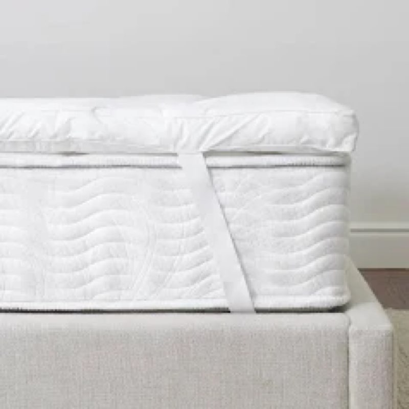 MATBEBY Full Size Mattress Pad - Cooling Breathable Mattress Topper, Quilted Fitted Mattress Protect