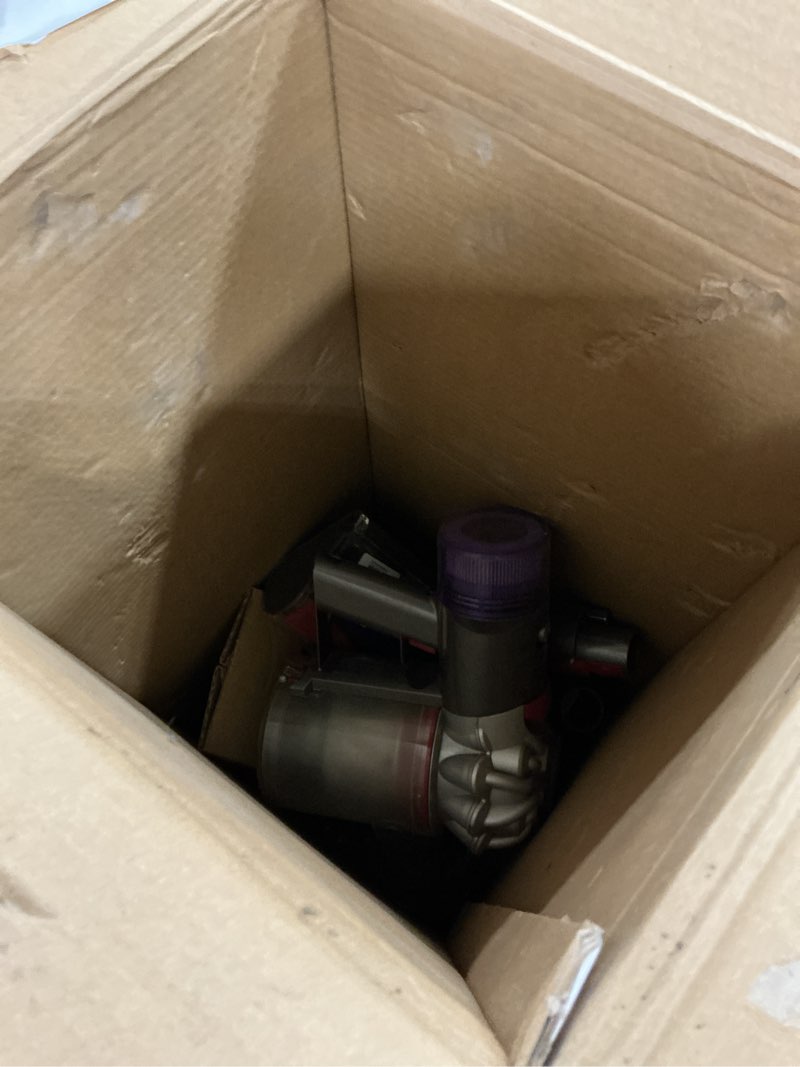 Condition photo showing As Is for dyson ball animal 3 upright vacuum, corded, 290aw, de-tangling motorbar cleaner head for all floors, 3 suction modes