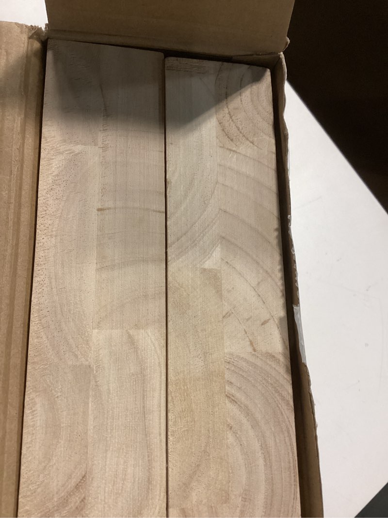 Condition photo showing Good Condition for 4 Pcs 1 3/4" W x 8 1/2" D x 12" H Traditional Wood Corbels Wooden Shelf Brackets Unfinished Paintable Solid Wooden Bracket for Doorway Countertops Home Shelves Cabinet Furniture Support 4 1 3/4"w X 8 1/2"d X 12"h