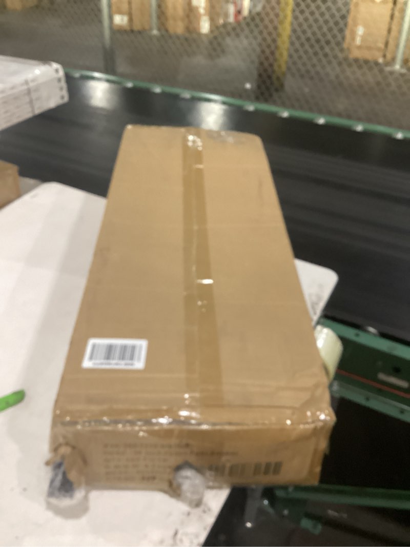 Condition photo showing New/Like New for fence post anchor 36 inch ground spike heavy duty black powder coated fence stakes post base for mailbox, 36 x 4 x 4 inches outer diameter (inner diameter 3.6 x3.6 inches), pack of 4 36 inch 4