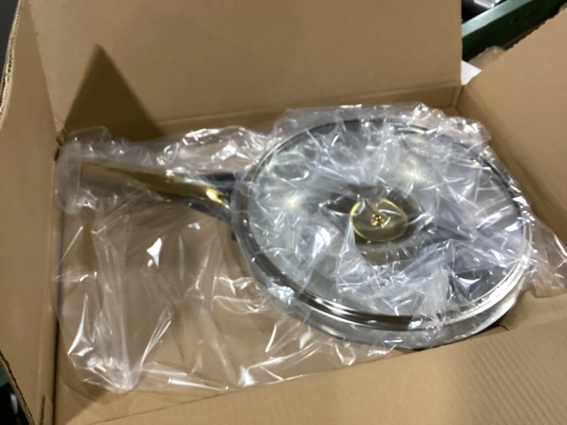 Condition photo showing New/Like New for titanium pans for cooking | 12 inch pure tagine titanium skillet with lid | hammered chef-grade desi