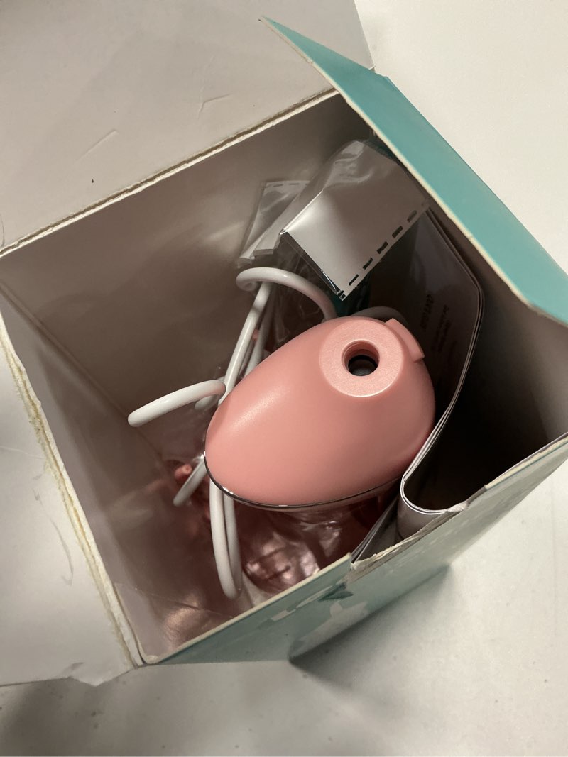 Condition photo showing Good Condition for Leominor Water Flosser Pick for Teeth, 300ML Portable Oral Irrigator Upgraded Tank Removable,IPX7 Waterproof, Rechargeable Travel Teeth Cleaner, Professional Electric Flossing Machine (Pink)