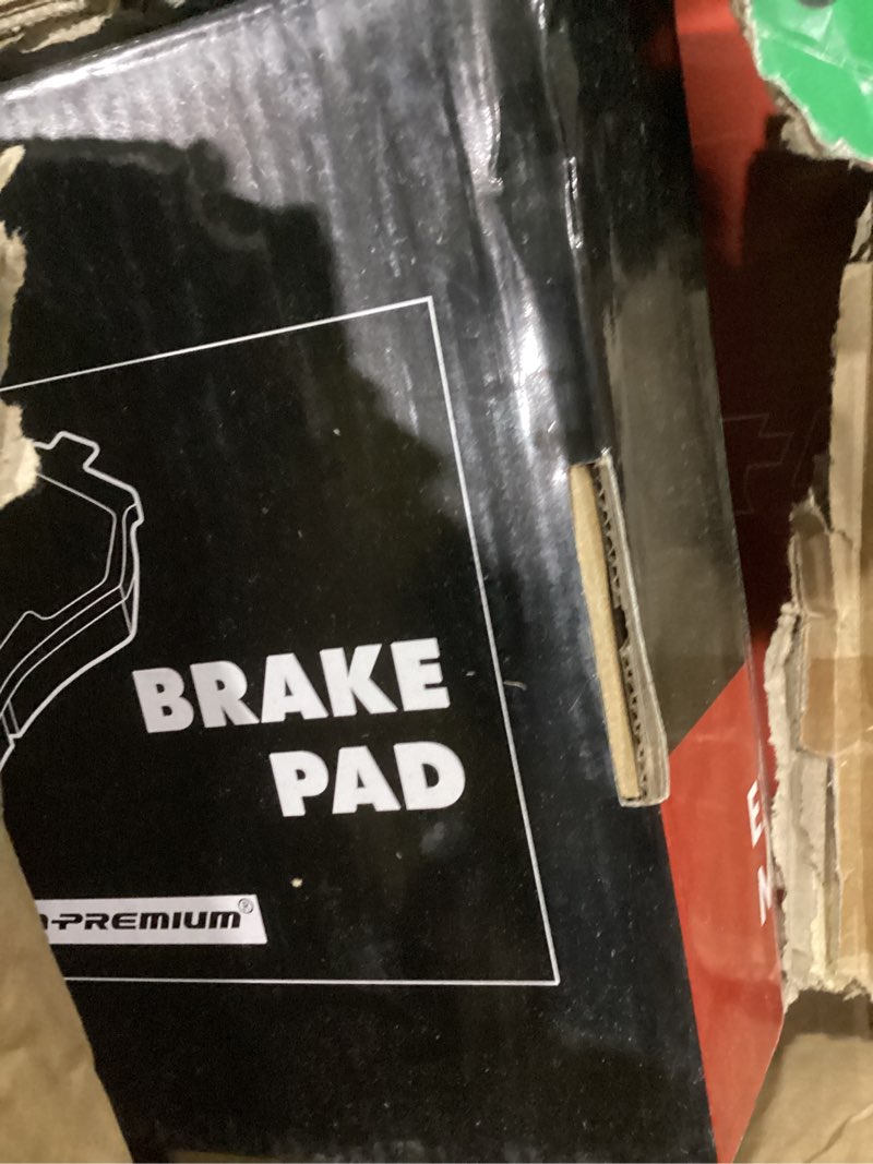 A-Premium 12.83 inch (325.8 mm) Rear Vented Disc Brake Rotors + Ceramic Pads Kit Compatible with Sel