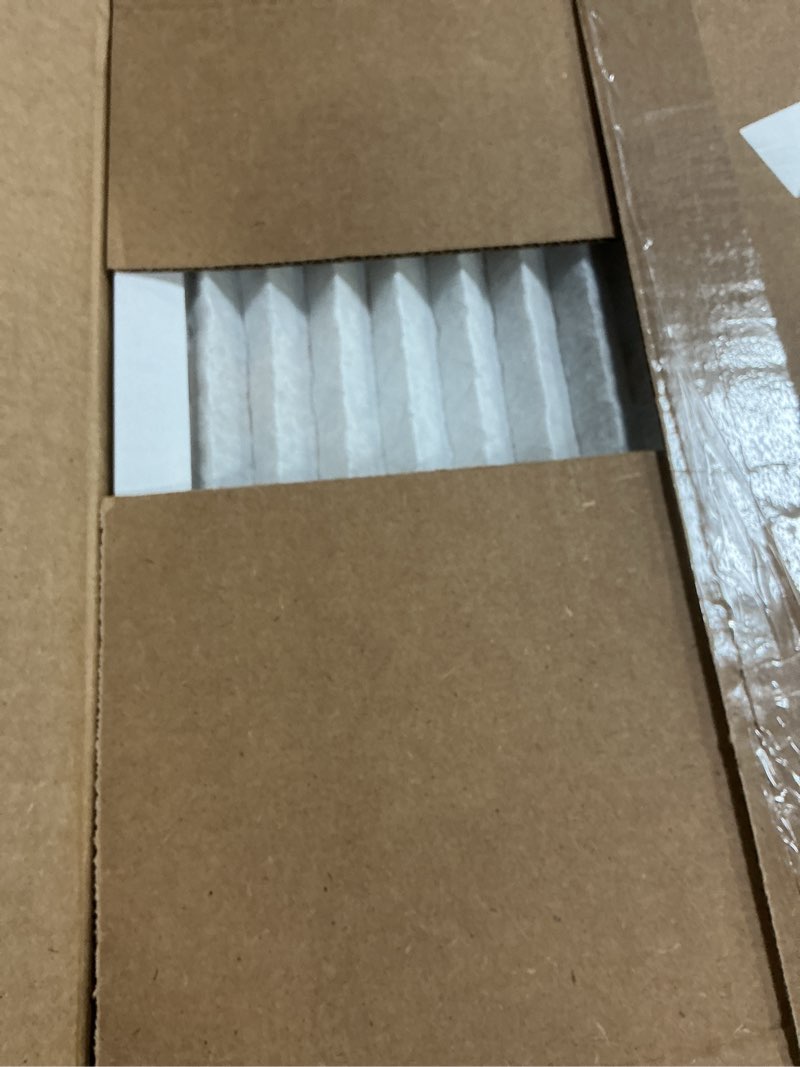 Condition photo showing New/Like New for amazon basics 16x20x1 air filter 6 pack, merv 8 ac furnace filters (actual size: 15.75" x 19.75" x 0.75") 16x20x1 merv 8
