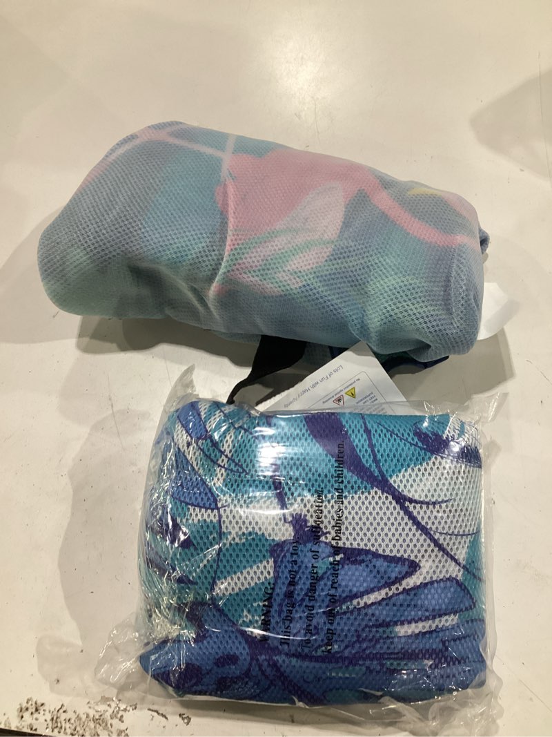 Condition photo showing Good Condition for inflatable pool floats chair, 2 pack water floating chairs adult heavy duty | blow up lounge floaties adults for summer fun party lake beach blue