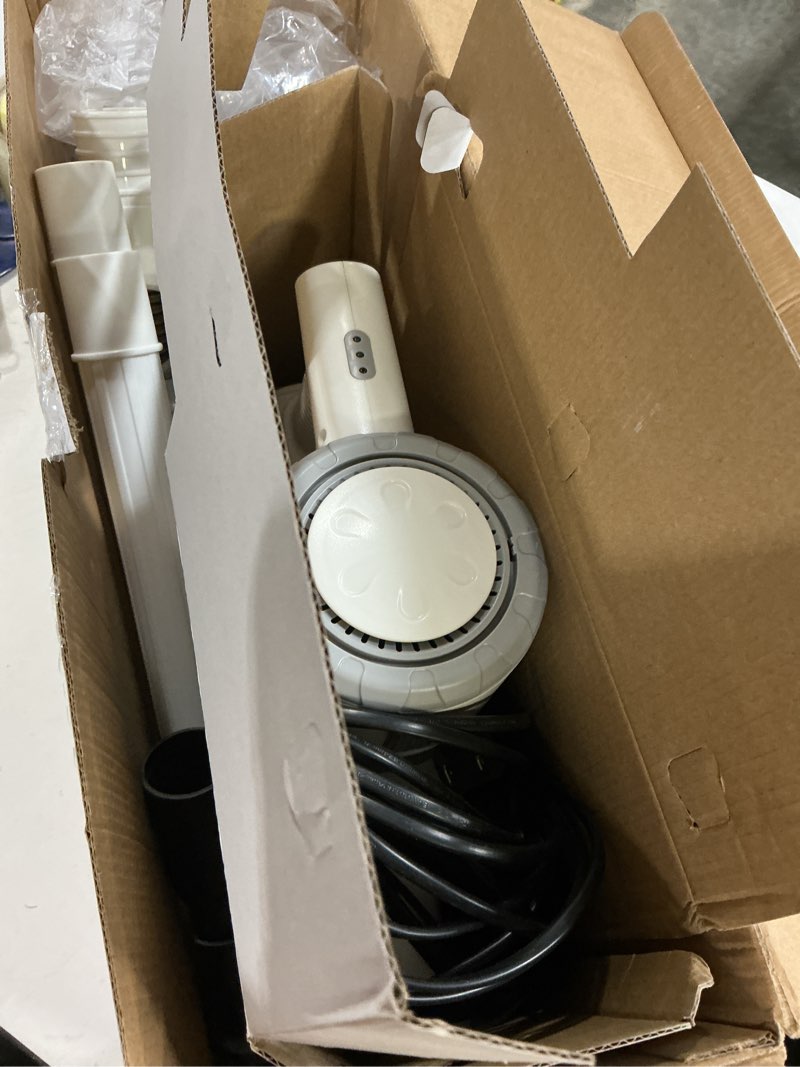 Condition photo showing As Is for corded stick vacuum cleaner with 33 feet long power cable, 600w 17kpa handheld vacuum cleaner for home, 1.5l dust cup, removable tube, hepa filter, for hard floor, tiles