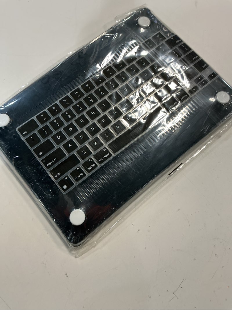 Condition photo showing New/Like New for Mektron Case for 2025 MacBook Air 13-inch M4 Laptop A3240 with 13.6-inch Liquid Retina Display,Compatible 2024 2022 M3/M2 MacBook Air 13" Hard Shell Cover,Fit Model A3113 A2681,Black Colorful Bows