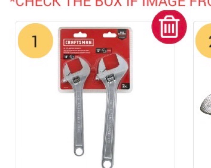 Craftsman Wrenches  2-pc All Steel Wrench Set CMMT12002