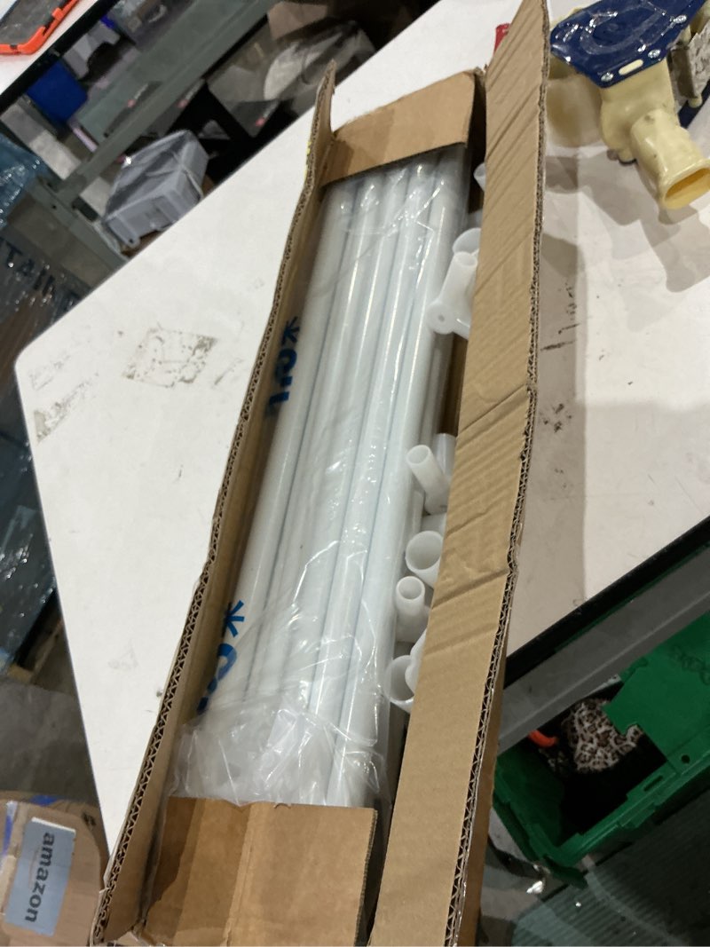 Condition photo showing Good Condition for mengersi canopy bed frame queen size,bed canopy frame post poles,canopy bed curtains frame bracket fit for metal bed wood bed bedroom decor,white queen (59"w x 78"l) white