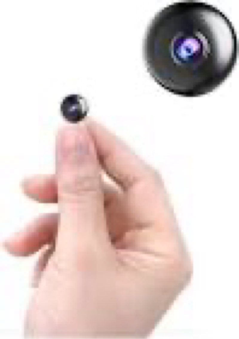 1pcs Only 0.9 inch Hidden Camera with Audio/Video Mini Small Spy Home Indoor Use Cam Night Vision Mo