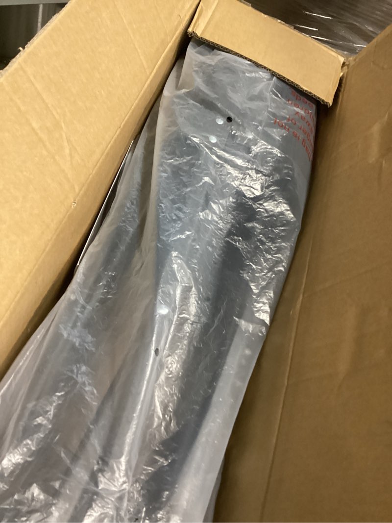 Condition photo showing As Is for FitNexus 42" Foldable Mini Trampoline- 450lb Capacity Fitness Rebounder w/3-Level Adjustable T-Bar, Adults Workout Trampoline, Non-Slip Pad | Foldable Design for Home/Gym Black Red