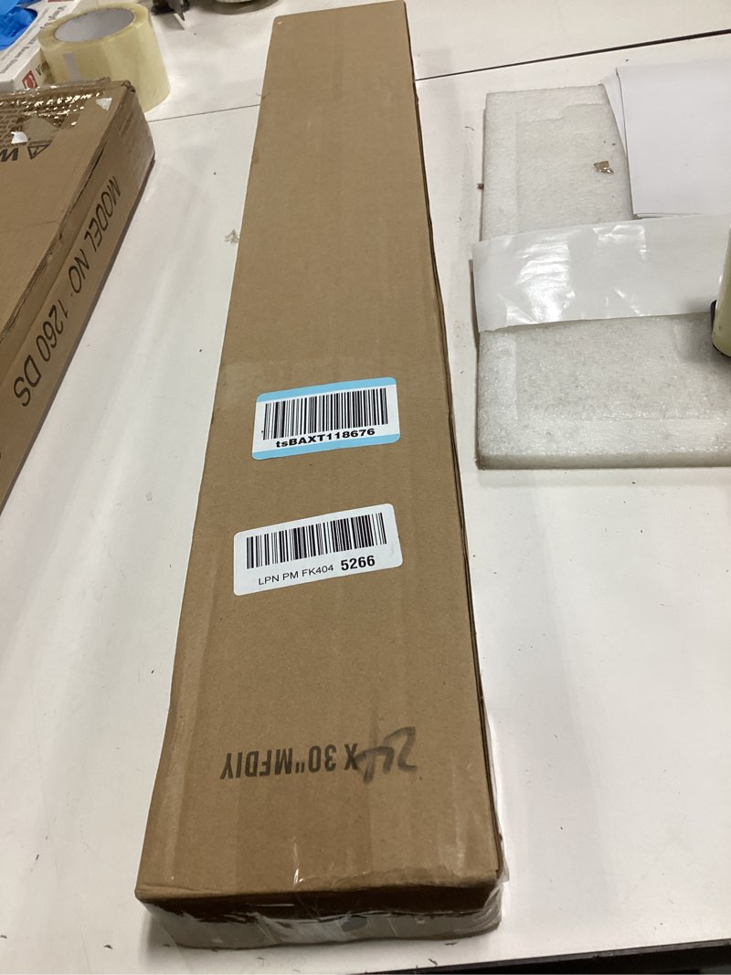 Condition photo showing New/Like New for Floating Frame for 24x30 Canvas Paintings, DIY Metal Canvas Frame with 1.5" Deep for Canvas Wall Art/Portrait/Landscape Living Room Bedroom Kitchen Decor (Black) 24x30"