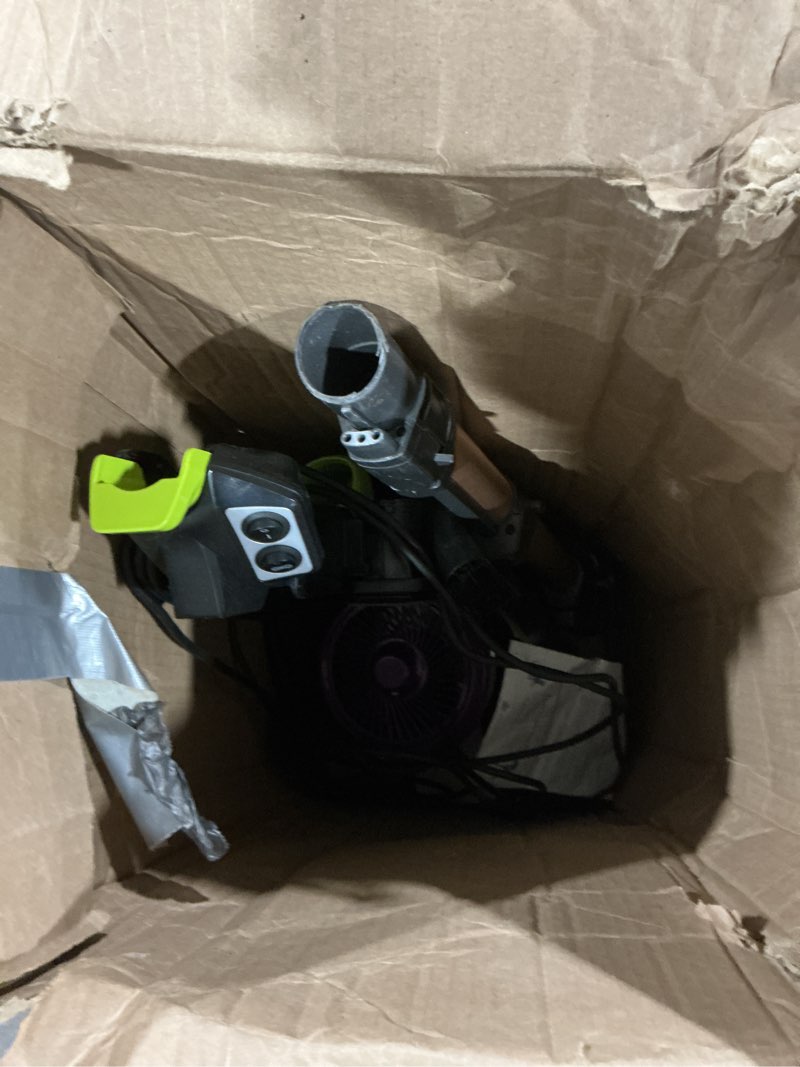 Condition photo showing As Is for BISSELL 24613 Pet Hair Eraser Turbo Plus Lightweight Vacuum, Tangle-Free Brush Roll, Powerful Pet Hair Pick-up, SmartSeal Allergen System, Specialized Pet Tools, Easy Empty Dirt Tank Grapevine Purple With Electric Green Accents