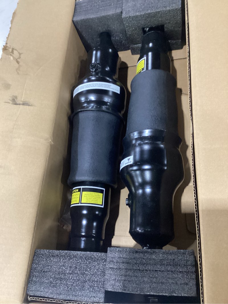 Condition photo showing New/Like New for pair 2 pcs 56210-1la8a bario rear air shock absorber replacement for nissan armada 17-23, infiniti qx56 11-13 qx80 14-23# e6210-1la8a, e6210-5zw0a