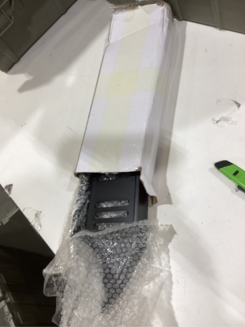 Condition photo showing Good Condition for A Pair Universal Snow Blower Skid Shoes Compatible with Heavy Duty Snowblower/Snow Thrower, One end of The Shoe is Pointed, While The Other is Broad