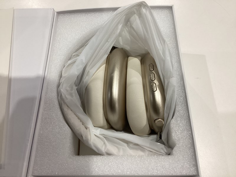 Condition photo showing Good Condition for Wentronic Y01 Wireless Noise Canceling Headphones Bluetooth 5.3 Over Ear Headphones with Microphone, Hi-Res Audio, 48H Playtime, Foldable Comfortable Earpads,Compatible with iOS,Android,PC, Starlight