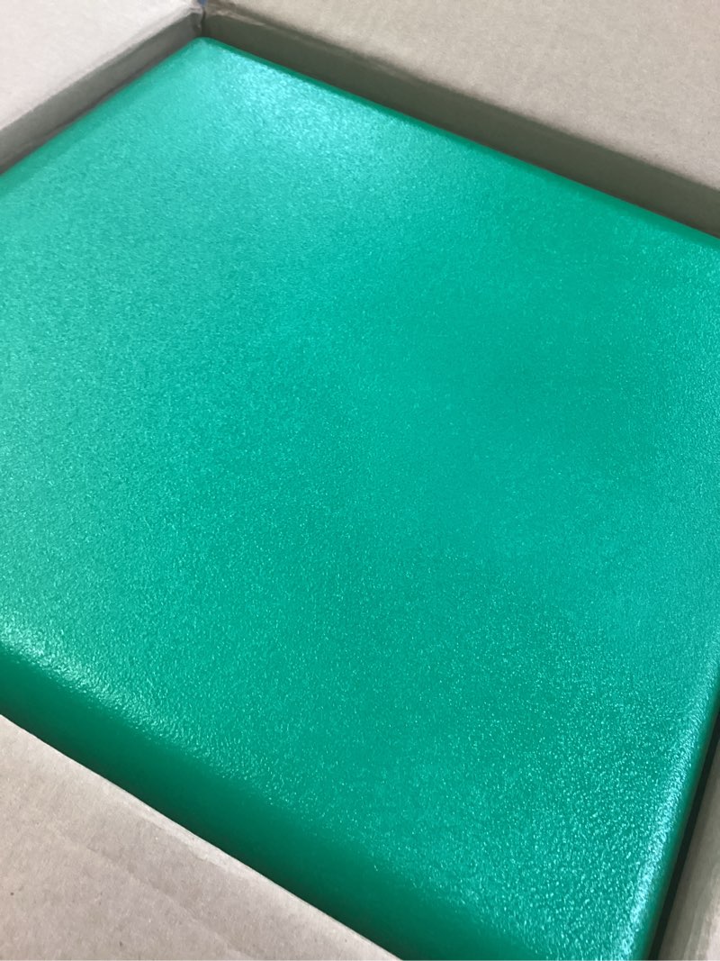 Condition photo showing New/Like New for children's factory 3-in-1 cube chair for kids, flexible seating classroom furniture, 1-pack, green chair green 1