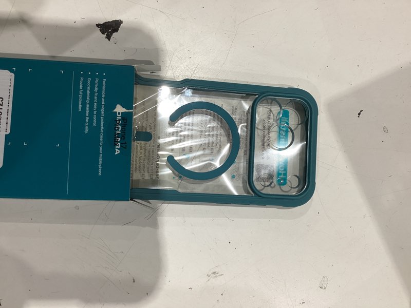 Condition photo showing Good Condition for diaclara magnetic designed for iphone 17 pro max case full body bumper,[compatible with magsafe] military drop proof cover with built-in touch sensitive anti-scratch screen protector,green magnetic green iphone 17 pro max
