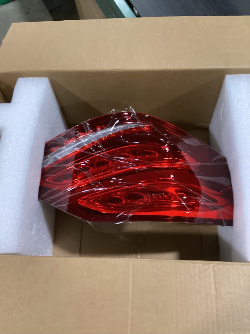 Condition photo showing Good Condition for LED Tail Lights Compatible with Mercedes Benz W205 C300 2015 2016 2017 2018, Left Brake Turn Signal Taillight, W205 Driver Side Taillamp Replacement Driver's Side