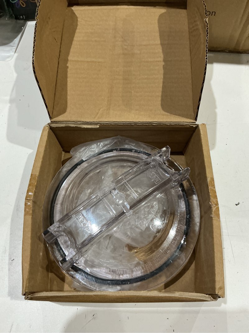 Condition photo showing As Is for adnee spx3100d pump lid with lid oring, pool pump lid replacement compatible with sp3000 series and sp3000x series, pump thread strainer cover for locking ring lid seal repair 1 set