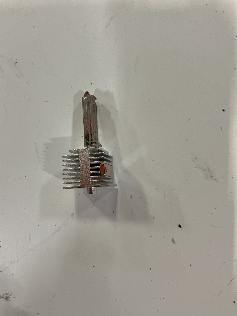 Condition photo showing As Is for bamboo lab a1 mini,a1 hardened steel hotend kit with 0.4mm harden steel nozzle, all metal extruder hot end, heating block replacement a1 hardened 0.4mm hotend