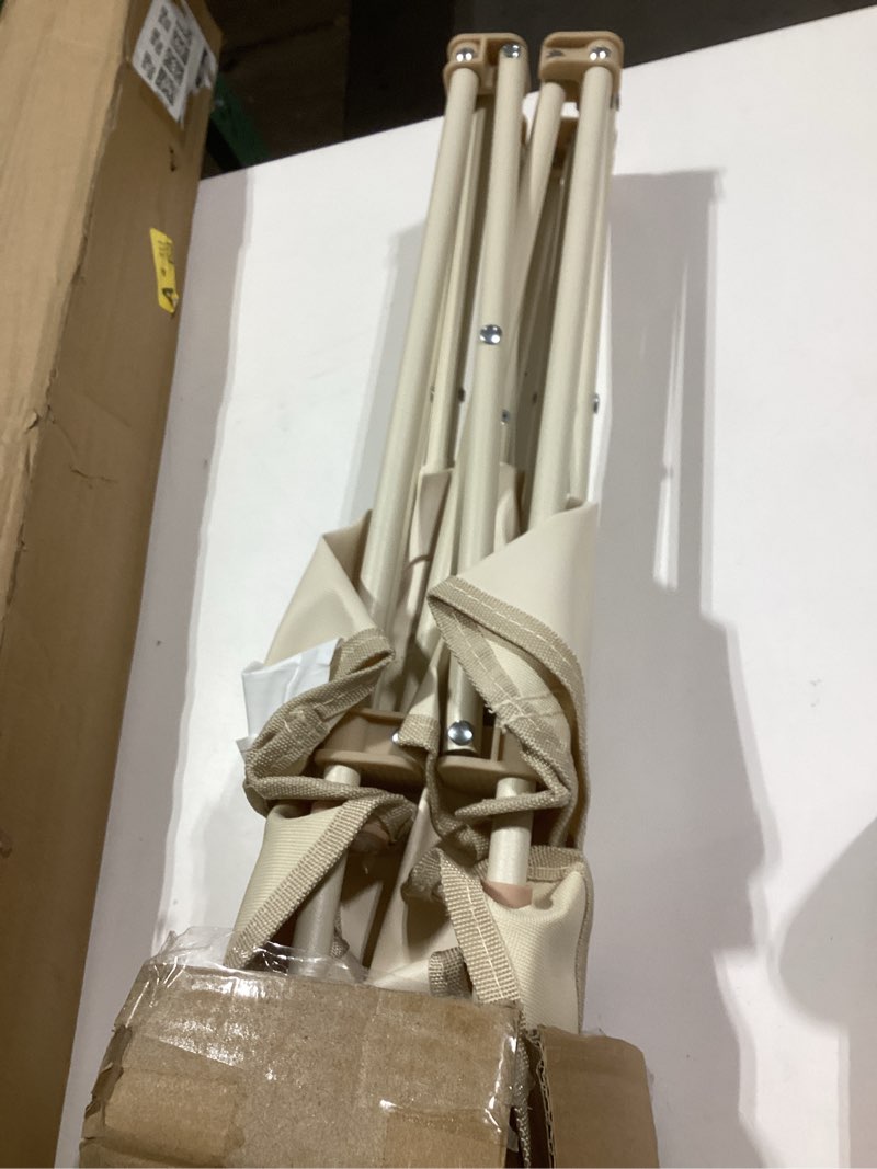 Condition photo showing Good Condition for Kids Beach Folding Camping Chair - Kids Camping Chair with Outdoor Umbrella - Lightweight and Sturdy - for Beach Outdoor Camping Picnic (Pink)