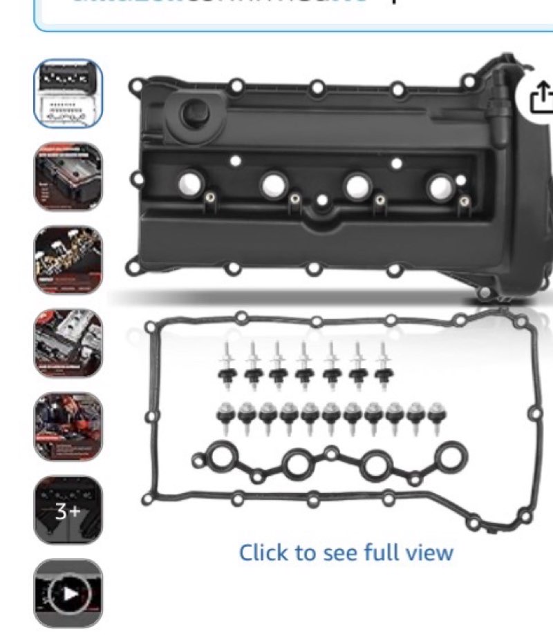 A-Premium Engine Valve Cover, with Gasket & Bolts, Compatible with Chrysler Dodge Jeep - 2007-2020 -