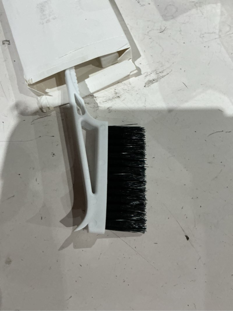 Condition photo showing Good Condition for cleangor grout cleaner brush v shape, stiff grout cleaning brushes for tile floor,magic brush, bathroom accessory, cleaning tools, grout scrub brush set for shower, bathroom, kitchen, household use white 2