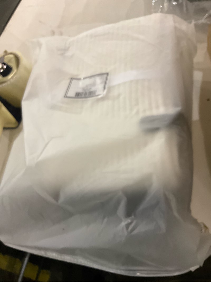 Maxona Laundry Basket with Handles White, Grey, Black Color 58L: 1 pack 15’’x20’’ Large Woven Cotton